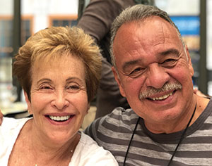 Photo of Tammy Brainin ‘74 and Steven Gonzalez